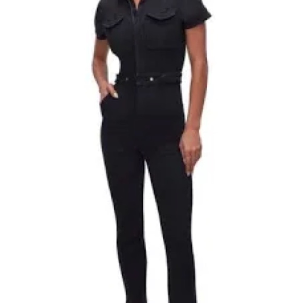 NWT Fit for Success Women's Black Jumpsuit